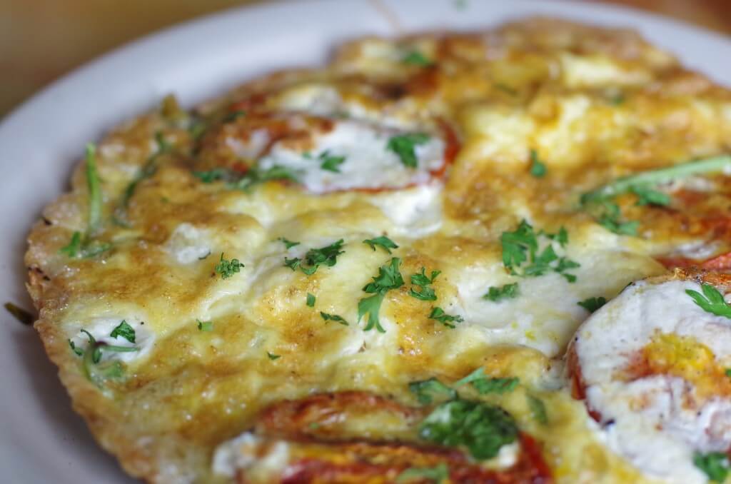 Frittata - An open faced omelette topped with all your favorites