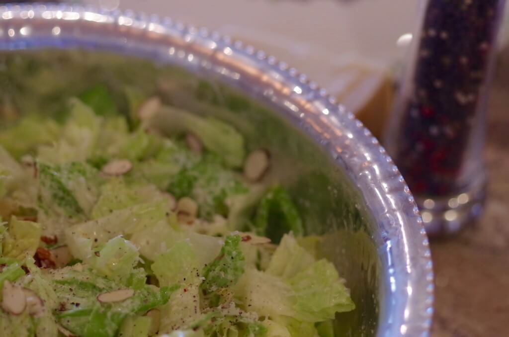 garlic and parmesan salad