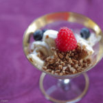 Each morning we were greeted with a 3 course breakfast. Here's the yogurt parfait. YUM! | www.lakesidetable.com