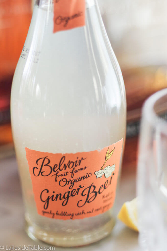 Ginger beer is a major part of a bees knees cocktail
