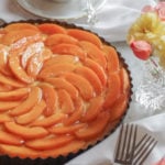 Gluten free and low carb apricot tart is light and blissful! Treat yourself with no worries!