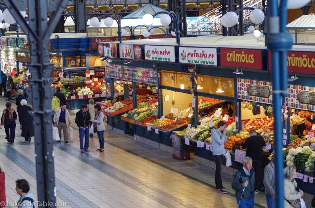 Grand Hall Market in Budapest | www.lakesidetable.com