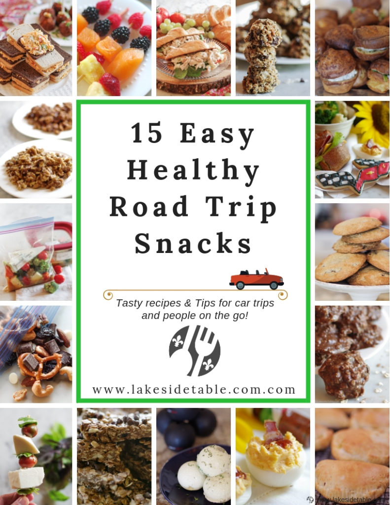 15 easy healthy road trip snack recipes and ideas to take on the road
