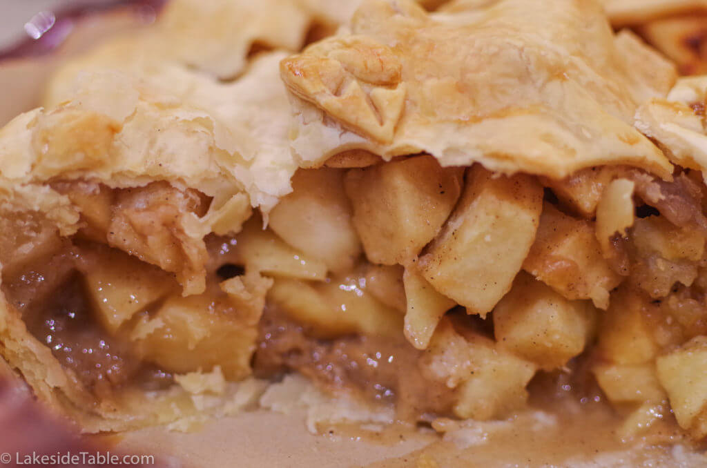 apple pie filling holding together