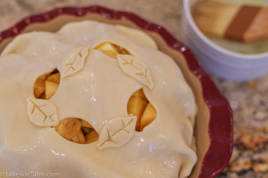apple pie ready for the oven