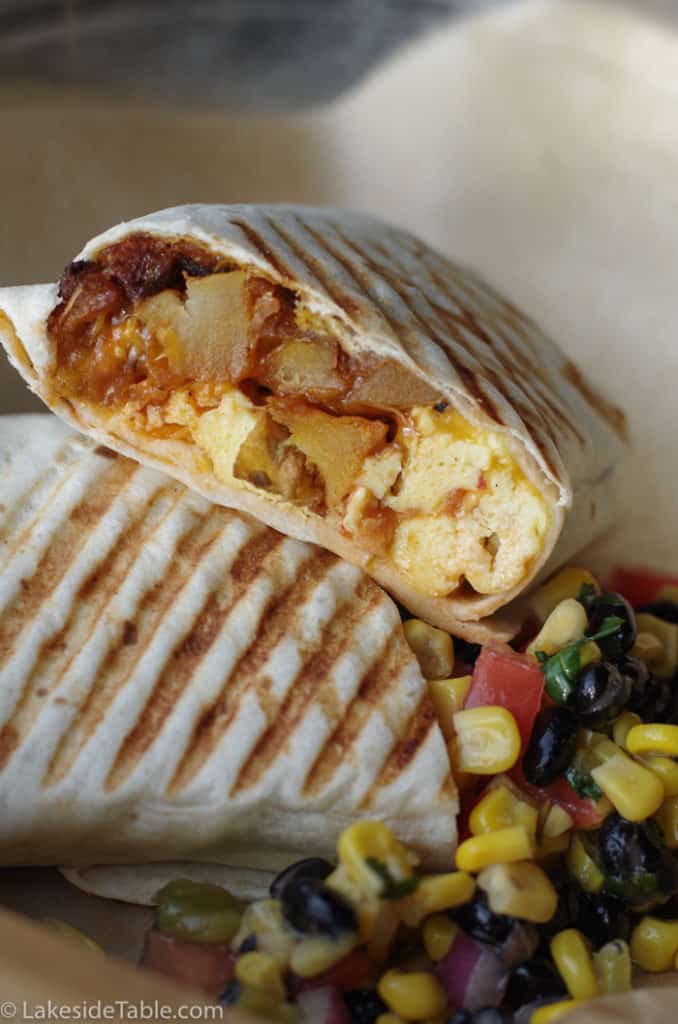 Joe Sippers breakfast wrap