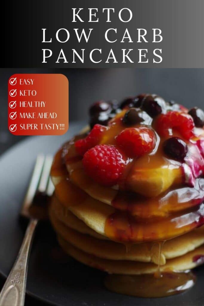 Low to NO carb pancakes give you all the flavor that you can sink your teeth into without a lot of carbs. Use your favorite no carb sugar free syrup to top off a delicious breakfast that could be a dessert. Why not breakfast for dinner??? Enjoy without the guilt!