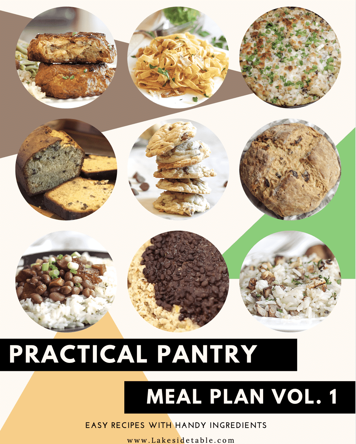 Practical Pantry Meal Plan Vol. 1 Lakeside Table