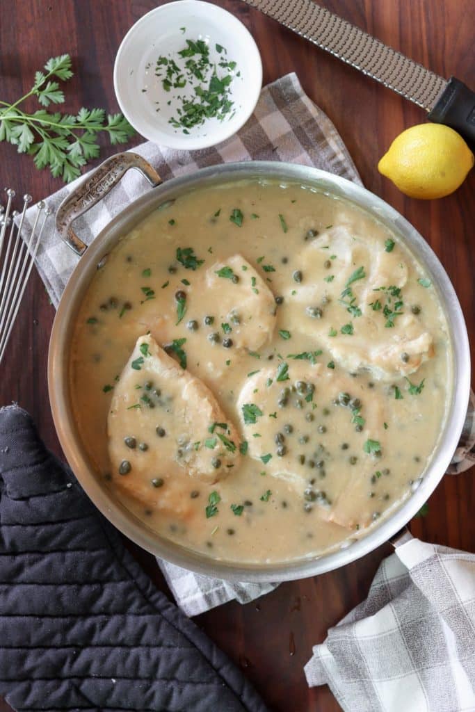 what to serve with chicken piccata