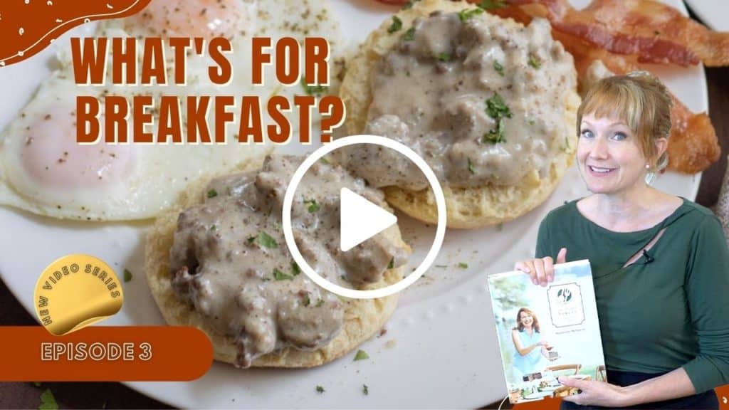 video link to youtube for sausage gravy